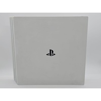 Sony PlayStation 4 Pro 1TB Console White with Controller and Leads