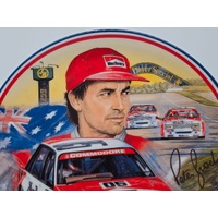 Bradford Exchange Peter Brock Plate One Two & Out in Style King of the Mountain