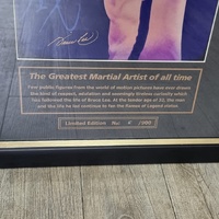 Bruce Lee In The Memory of The Little Dragon Limited Edition 005/900 Memorabilia