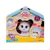 Little Live Pets My Kitty’s Home Interactive Plush Toy Kitten and House