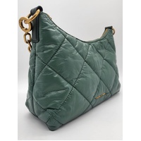 Charles & Keith Quilted Shoulder Bag with Adjustable Strap and Dust Cover