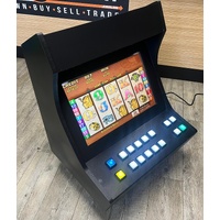 Custom Built Tabletop Pokie Machine 119 Games in 1 Compact Casino Slot Arcade