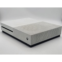 Microsoft Xbox One S 500GB Console 1681 White with Leads No Controller