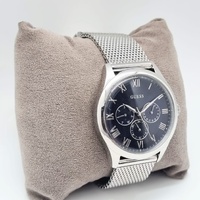 Guess W1129G2 Blue Stainless Steel Strap Analogue Classic Quartz Watch