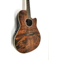 Ovation Celebrity Mid Bowl Semi Acoustic Guitar CS-24P-NBM in Original Hard Case