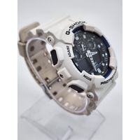 Casio G-Shock GA-100B-7A Analog Digital Resin Strap Mens Watch 200m WR