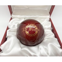 Shane Warne Signed Ceramic Ball 600 Test Wickets Limited Edition 170/600 and COA