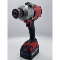 Milwaukee 18V Hex Utility 7/16 Inch High Torque Impact Wrench with 5.0Ah Battery