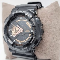 Casio G-Shock GA-110RG Analog Digital Display Mens Black and Gold Watch