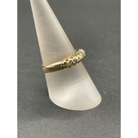 Ladies 18ct Yellow Gold Diamond Ring