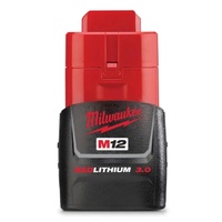 Milwaukee M12 Redlithium-Ion 3.0Ah Compact Battery Pack M12B3