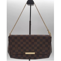 Louis Vuitton Favorite MM Damier Ebene Canvas Crossbody Bag