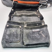 BuildPro Tool Belt 48 Inch with Buckaroo Tool Pouch and Hammer Loop