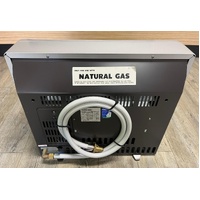 Rinnai Econoheat 850 Unflued Natural Gas Radiant Heater Platinum Silver