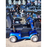 Shoprider Allrounder Mobility Scooter Blue 40km Range 10kph Max Weight 159kg
