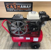 IRONAIR FB1750PET Honda GX160 4KW 5.5HP 50L 289L/Min Petrol Belt Compressor