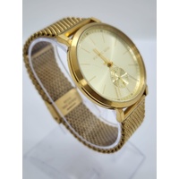 Michael Kors Irving Gold Mesh Stainless Steel Ladies Watch MK8741 5 ATM