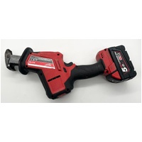 Milwaukee M18 FHZ M18 Fuel Hackzall Reciprocating Saw with 5.0Ah Battery Pack