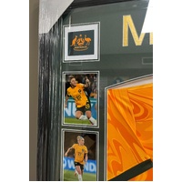 Matildas 2023 World Cup Signed Framed Squad Jersey with Football Australia COA