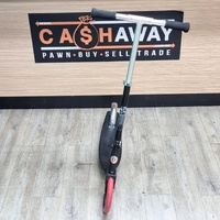 Razor Carbon Lux Kick Scooter Red Black