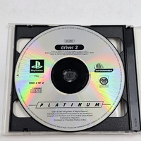 Driver 2 Platinum Back On The Streets Game with 2 Discs PlayStation 1