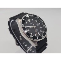Casio Duro MDV106-1A Black and Silver Mens Analog Dive Watch 200m WR