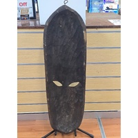 Fijian Antique Tribal Mask Ornament 112cm x 35xm
