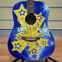 Disney by Washburn High School Musical Acoustic Guitar Blue