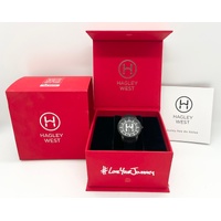 Hagley West HWW630 Original 36 Womens Black Watch Quartz 10ATM Water Resistant