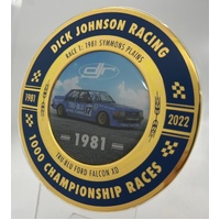Dick Johnson Racing 1000 Championship Races Collector Medallion with COA