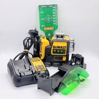 DeWalt DCE089G Green Beam Laser Level Kit 12V 3.0Ah Battery Charger and Glasses