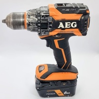 AEG BSB18BL 18V 13mm Brushless Fusion Hammer Drill Skin with 6.0Ah Battery Pack