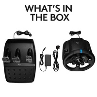 Logitech G923 Trueforce Racing Wheel and Pedals for Xbox One Series and PC