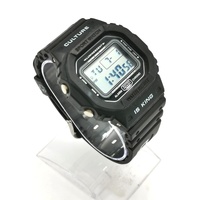 Culture Kings Mens Digital Sport Watch with Black Strap Water Resistant 5ATM