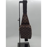 Louis Vuitton Geronimos Damier Ebene Brown Body Bag Crossbody Shoulder Bag
