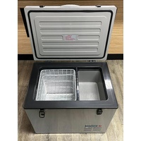 EVAKOOL KM55 Portable 55L Fridge Freezer with Cover and 12V Car Charger