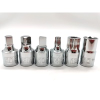 ToolPRO Sump Plug Removal Socket Set 3/8 Inch Drive 20 Piece PLU 674124