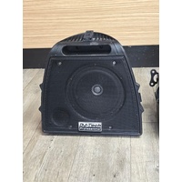 DJ-Tech Stage Visa 200 Light Gig Speakers Powerful Portable PA System