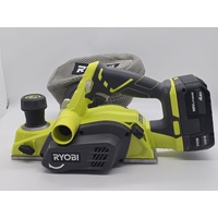 Ryobi R18PL 18V ONE+ 82mm Cordless Planer with 4.0Ah Battery and Charger