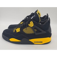 Nike Air Jordan 4 Retro Thunder DH6927-017 Size 11 US Black Yellow 2023
