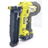 Ryobi 18V ONE+ R18NL16 AirStrike Nail Gun Kit with 2.5Ah Battery Charger and Bag