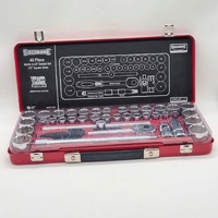 Sidchrome SCMT14105 40 Piece 1/2 Inch Drive Metric and AF Socket Set