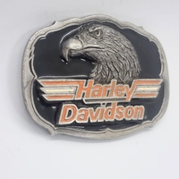 Harley Davidson Eagle H403 Belt Buckle 1991 Baron USA Vintage HD Collectible