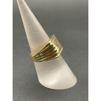 Mens 18ct Yellow Gold Signet Ring
