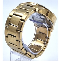 Guess W0668G8 Atlas Gold Stainless Steel Chronograph Black Dial Mens Watch