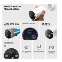 TP-Link Tapo C425 Smart Wire-Free Security Camera 2K QHD 300-Day Battery Life