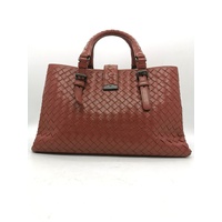 Bottega Veneta Intrecciato Medium Cognac Leather Tote Bag Handbag