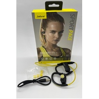 Jabra Sport Pace Wireless Earbuds Yellow Premium Sound Secure Fit