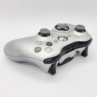 Microsoft Xbox 360 Silver Wireless Controller Model 1403 Special Edition