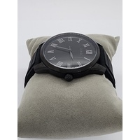 Guess Charter Mens Black Silicone Watch GW0362G1 Quartz 42mm Analog